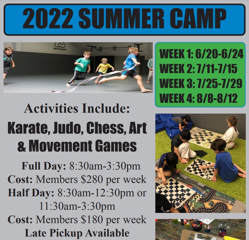 practical karate summer camp 2022